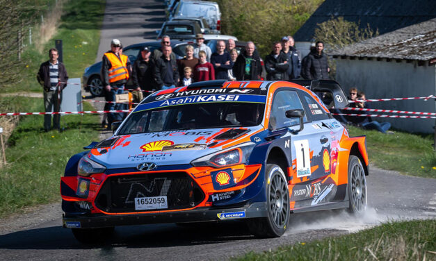 Det gode vejr lokkede rigtigt mange tilskuere til Horsens Automobil & Motor Klubs Yding Rally 2023