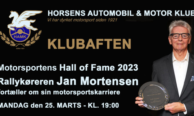 Klubaften med motorsportens Hall of Fame 2024